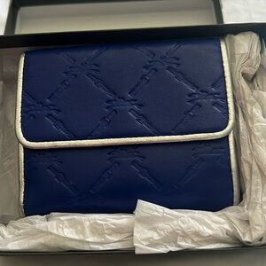 Longchamp small leather wallet